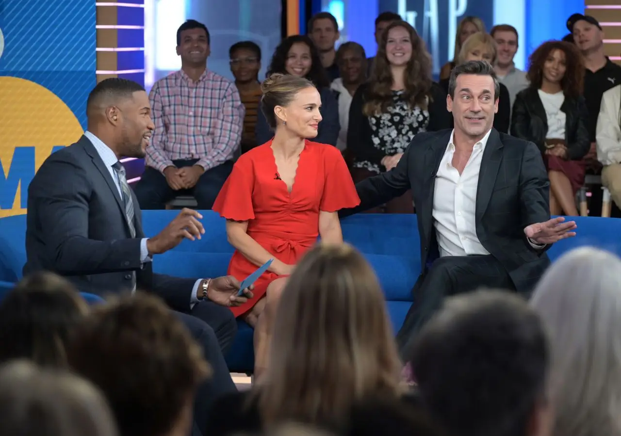 Natalie Portman Images at Good Morning America in New York